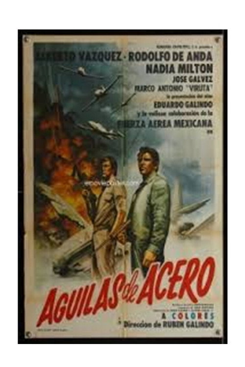Movie poster for Aguilas de acero (1971)