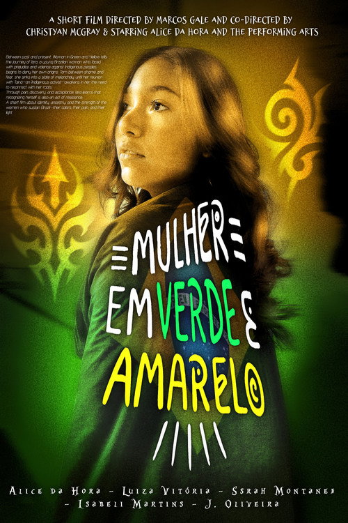 Movie poster for Woman in Green and Yellow (2025)