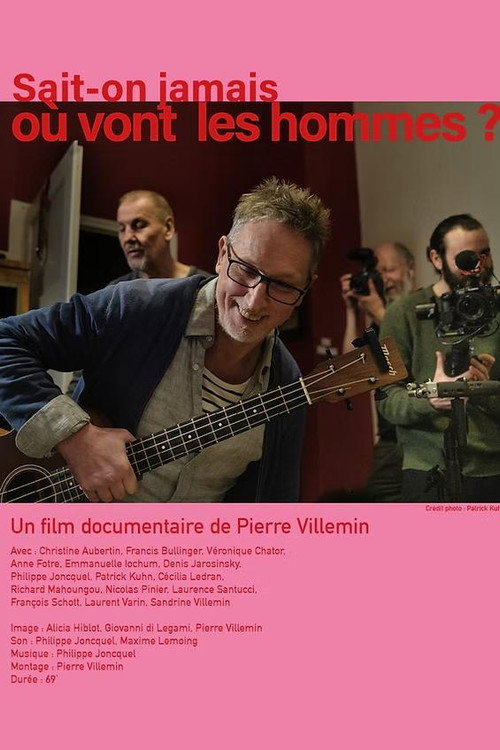 Movie poster for Sait-on jamais où vont les hommes (2025)