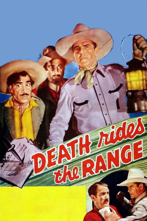 Movie poster for Death Rides the Range (1939)