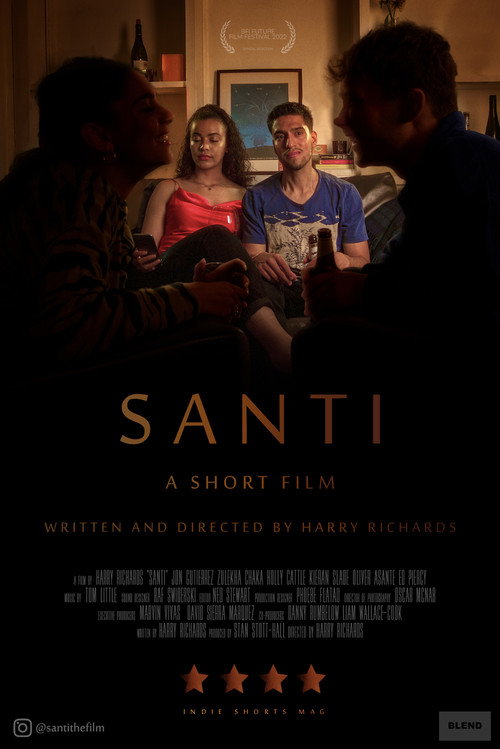 Movie poster for Santi (2021)
