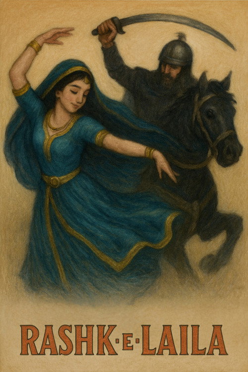 Movie poster for Rashk-e-Laila (1934)