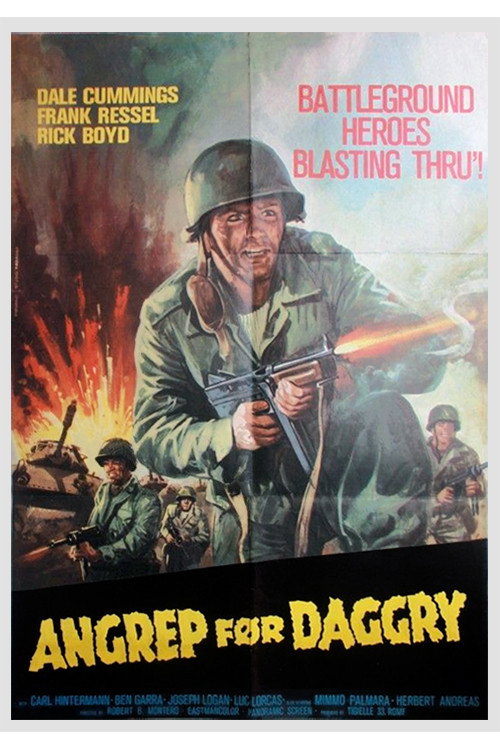 Movie poster for Rangers Attack at Hour X (1970)