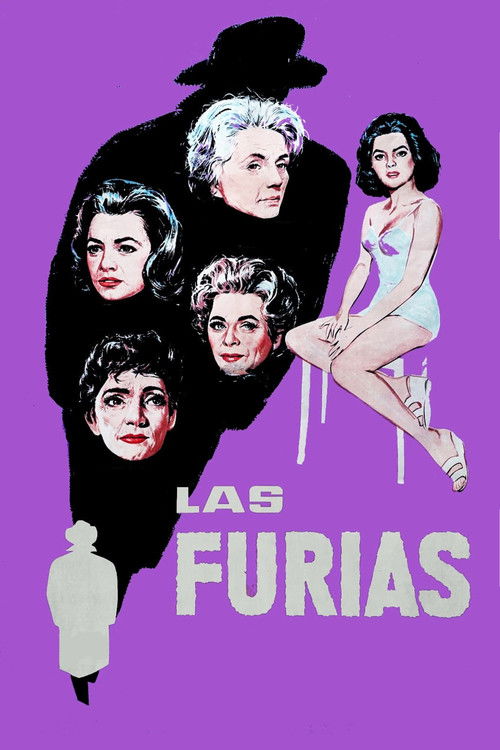 Movie poster for The Furies (1960)