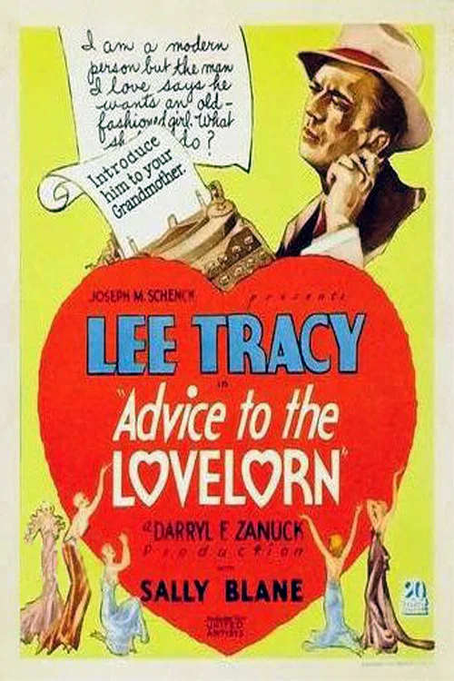 Movie poster for Advice to the Lovelorn (1933)