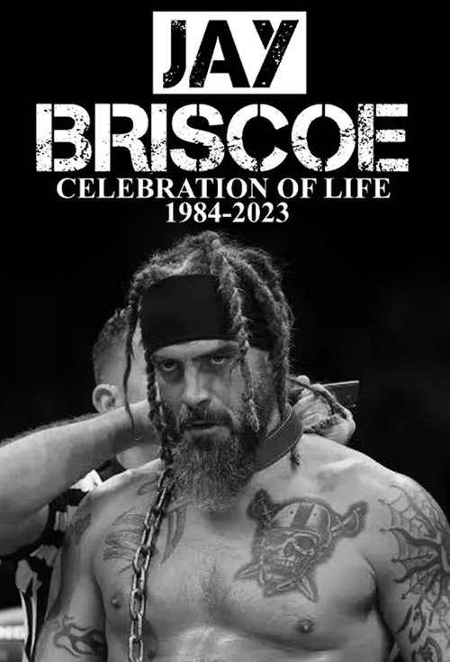 Movie poster for Jay Briscoe: Celebration of Life (2023)
