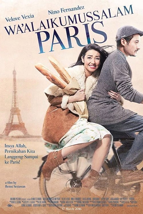 Movie poster for Wa'alaikumussalam Paris (2016)