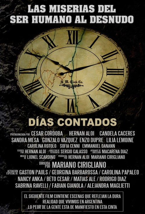 Movie poster for Días Contados (2017)