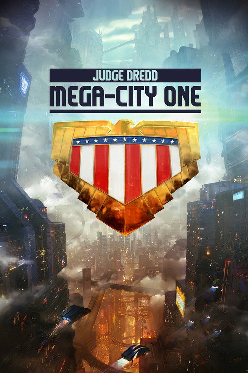 Series poster for Judge Dredd: Mega-City One