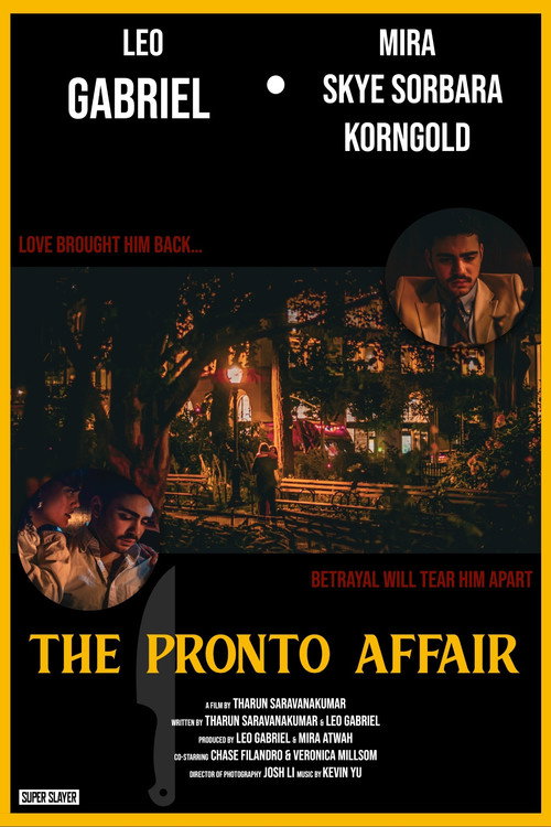 Movie poster for The Pronto Affair (2025)