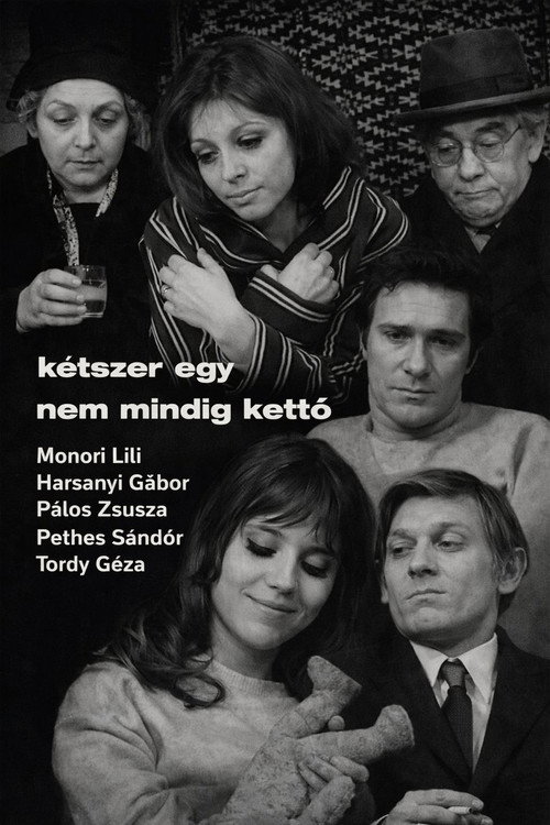 Movie poster for Kétszer egy nem mindig kettö (1970)