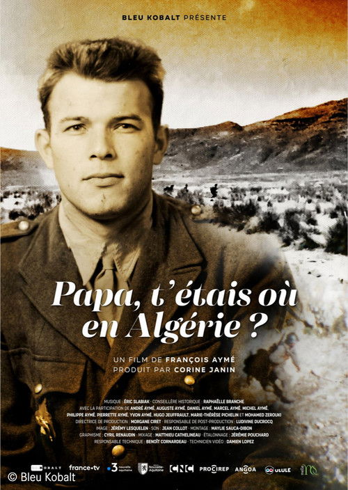 Movie poster for Papa, t'étais où en Algérie ? (2025)