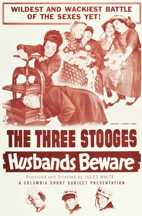 Movie poster for Husbands Beware (1956)