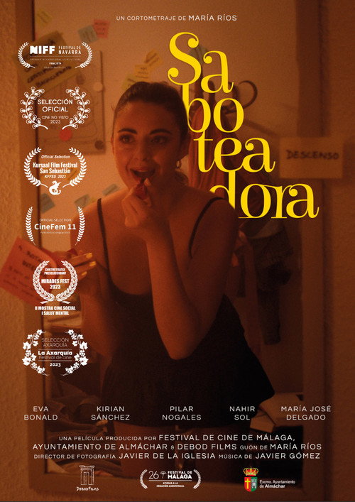 Movie poster for Saboteadora (2023)