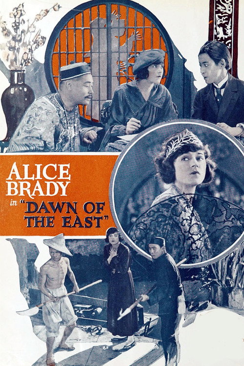 Movie poster for Dawn of the East (1921)