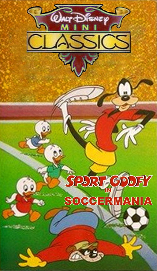 Movie poster for Sport Goofy in Soccermania (1987)