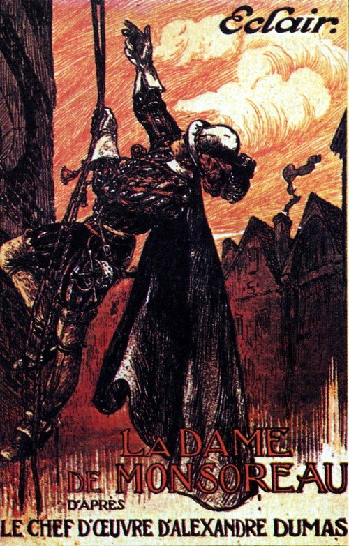 Movie poster for The Countess of Monsoreau (1923)