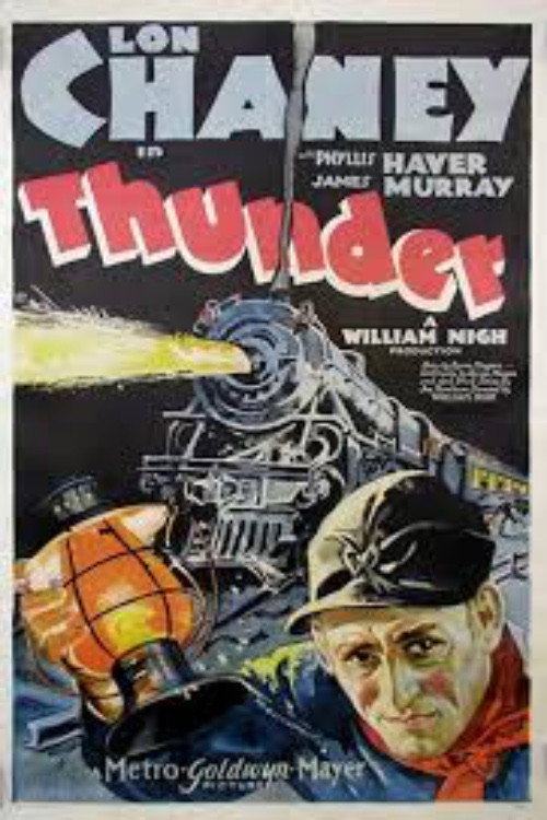 Movie poster for Thunder (1929)