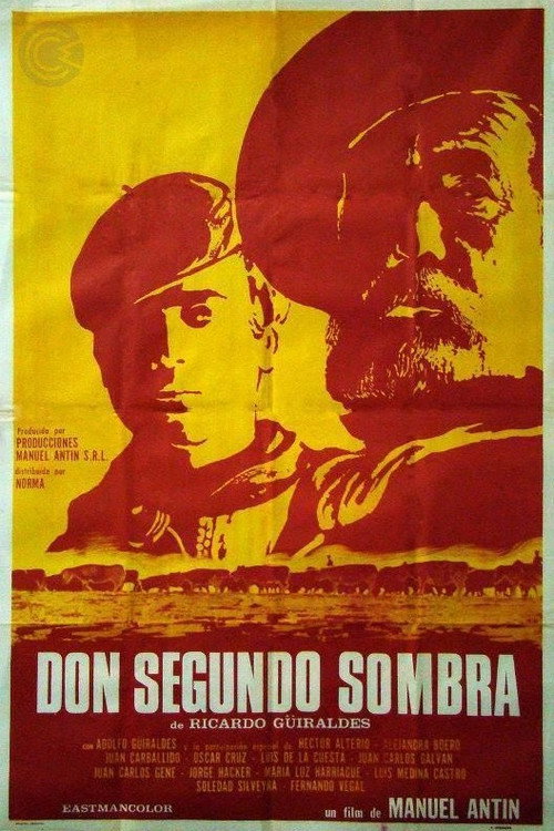 Movie poster for Don Segundo Sombra (1969)