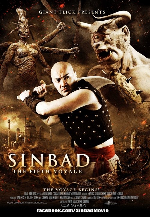 Movie poster for Sinbad: The Fifth Voyage (2014)