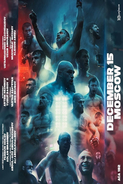 Movie poster for ACA 182: Odilov vs. Ibragimov (2024)