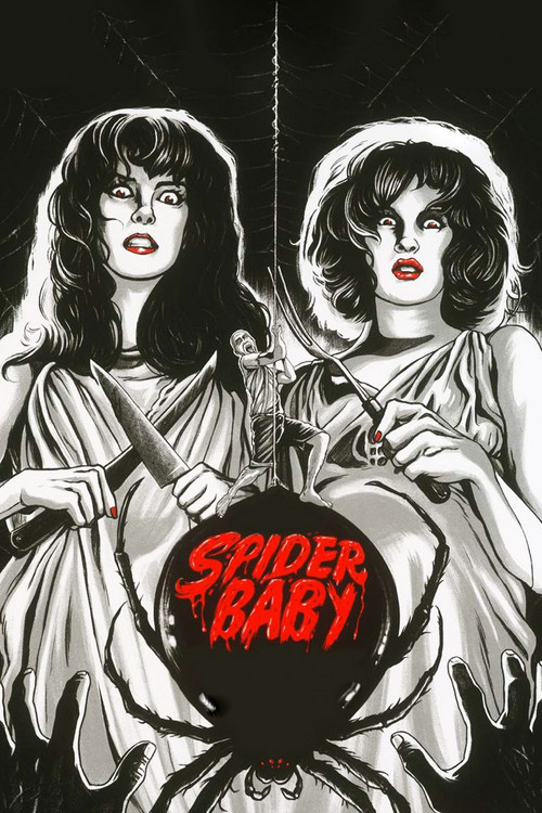 Movie poster for Spider Baby (1967)