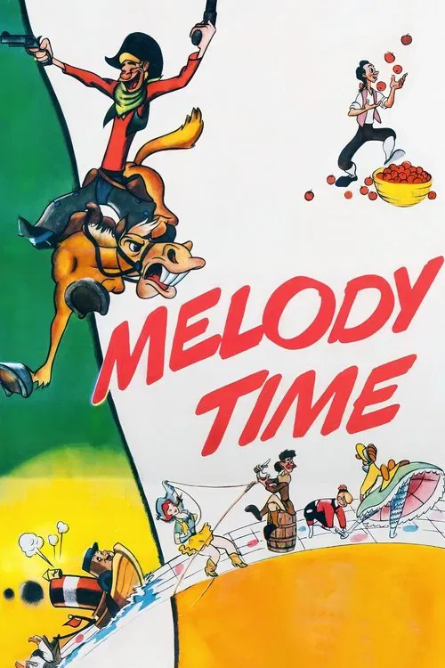 Movie poster for Melody Time (1948)