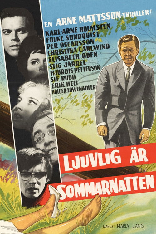 Ljuvlig är sommarnatten poster