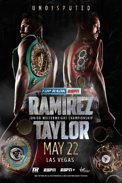 Movie poster for Jose Ramirez vs. Josh Taylor (2021)