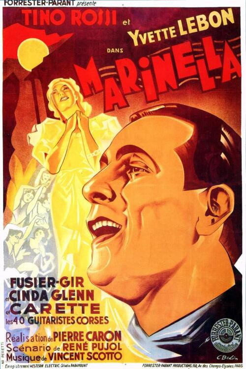 Movie poster for Marinella (1936)
