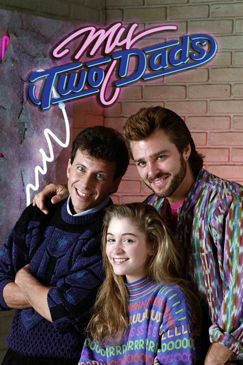 Series poster for My Two Dads (1987)