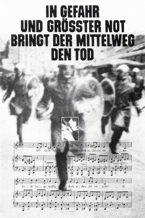 Movie poster for In Danger and Dire Distress the Middle of the Road Leads to Death (1974)