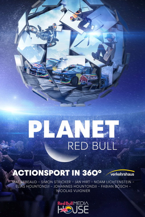 Movie poster for Planet Red Bull – Action Sports in 360° (2022)