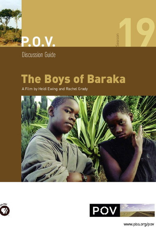 Movie poster for The Boys of Baraka (2005)