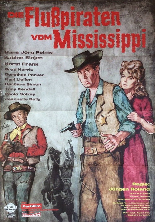 Movie poster for The Pirates of the Mississippi (1963)