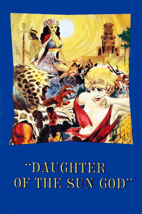Movie poster for Daughter of the Sun God (1962)