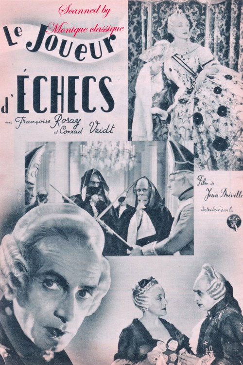 Movie poster for The Chess Player (1938)