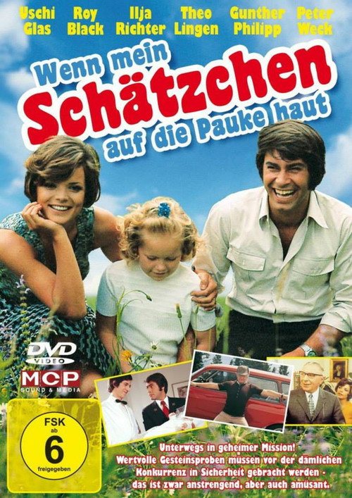 Movie poster for Wenn mein Schätzchen auf die Pauke haut (1971)