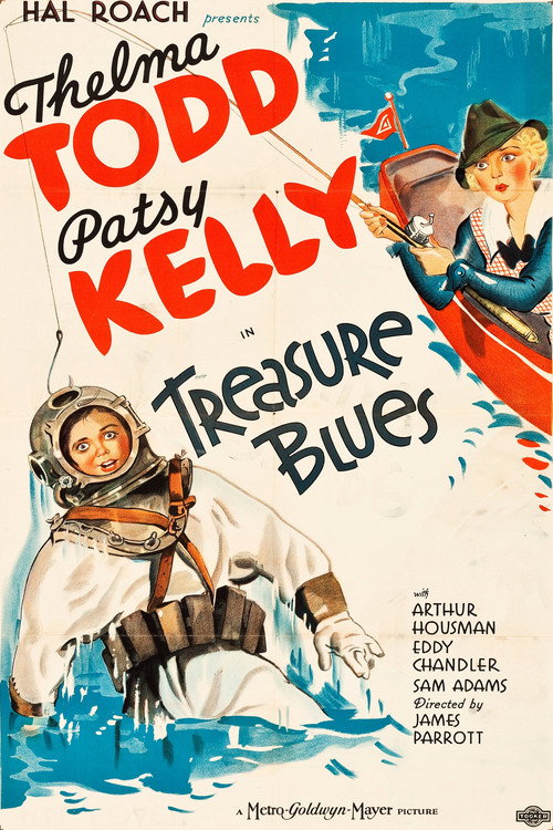 Movie poster for Treasure Blues (1935)