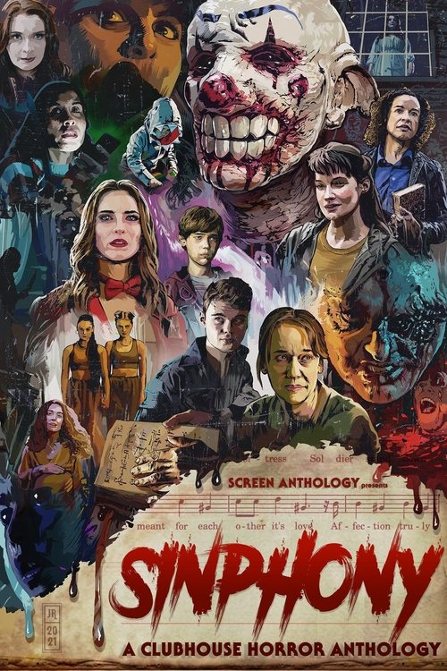 Movie poster for Sinphony: A Clubhouse Horror Anthology (2022)