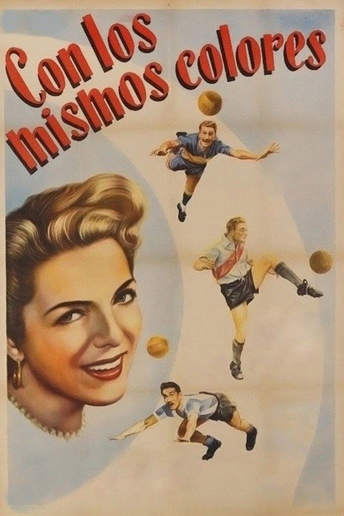Movie poster for Con los mismos colores (1949)