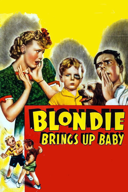 Movie poster for Blondie Brings Up Baby (1939)
