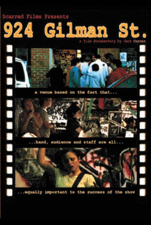 Movie poster for 924 Gilman Street (2007)