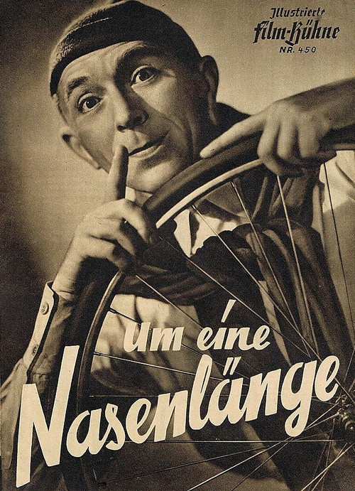 Movie poster for Um eine Nasenlänge (1949)