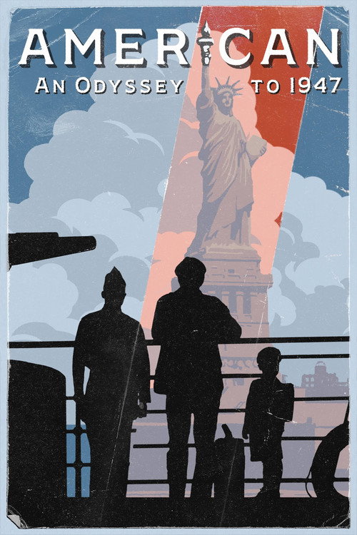 Movie poster for American: An Odyssey to 1947 (2022)