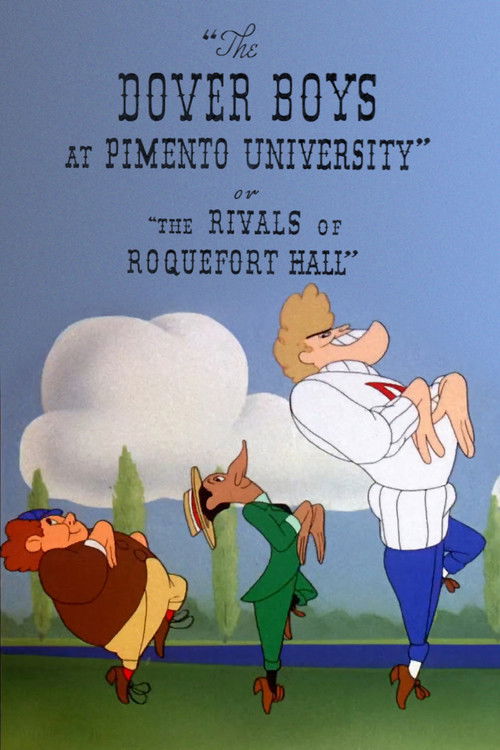 Movie poster for The Dover Boys at Pimento University or The Rivals of Roquefort Hall (1942)