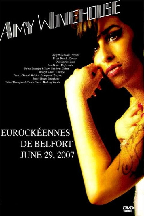 Movie poster for Amy Winehouse - Live at Les Eurockeennes de Belfort (2007)