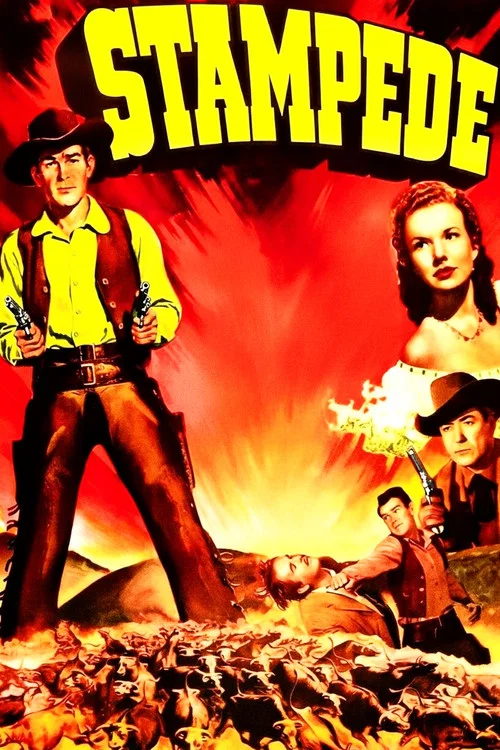 Movie poster for Stampede (1949)