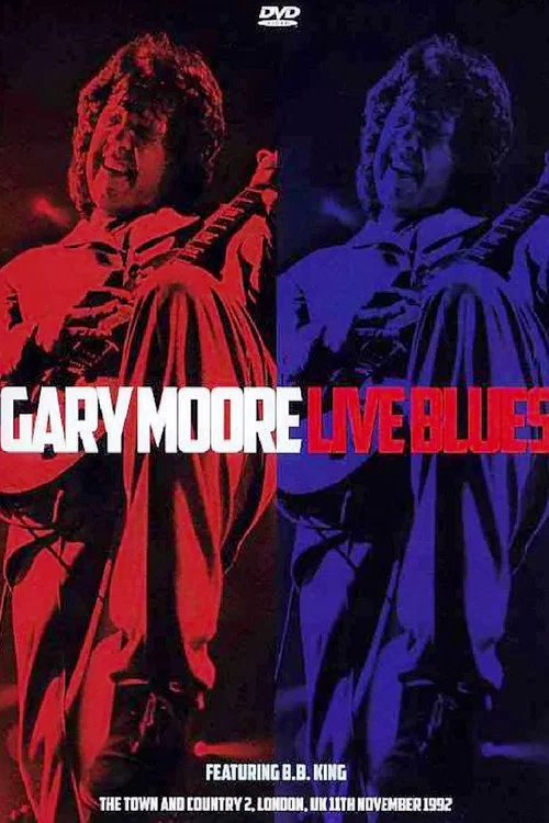 Movie poster for Gary Moore: Live Blues (1993)