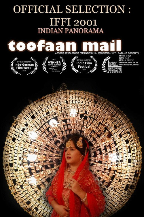 Movie poster for Eight Down Toofaan Mail (2021)